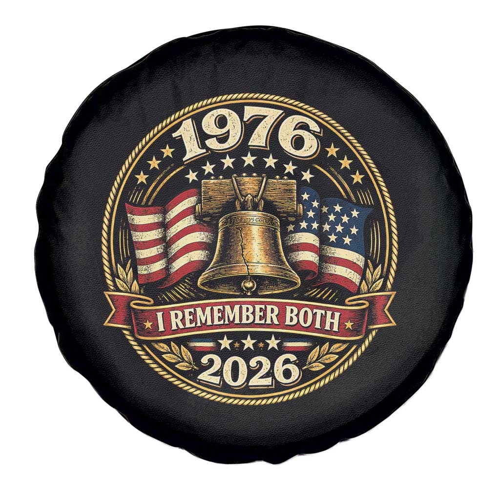 Bicentennial Born 1976 Liberty Bell Spare Tire Cover America 250th Anniversary 50th Birthday