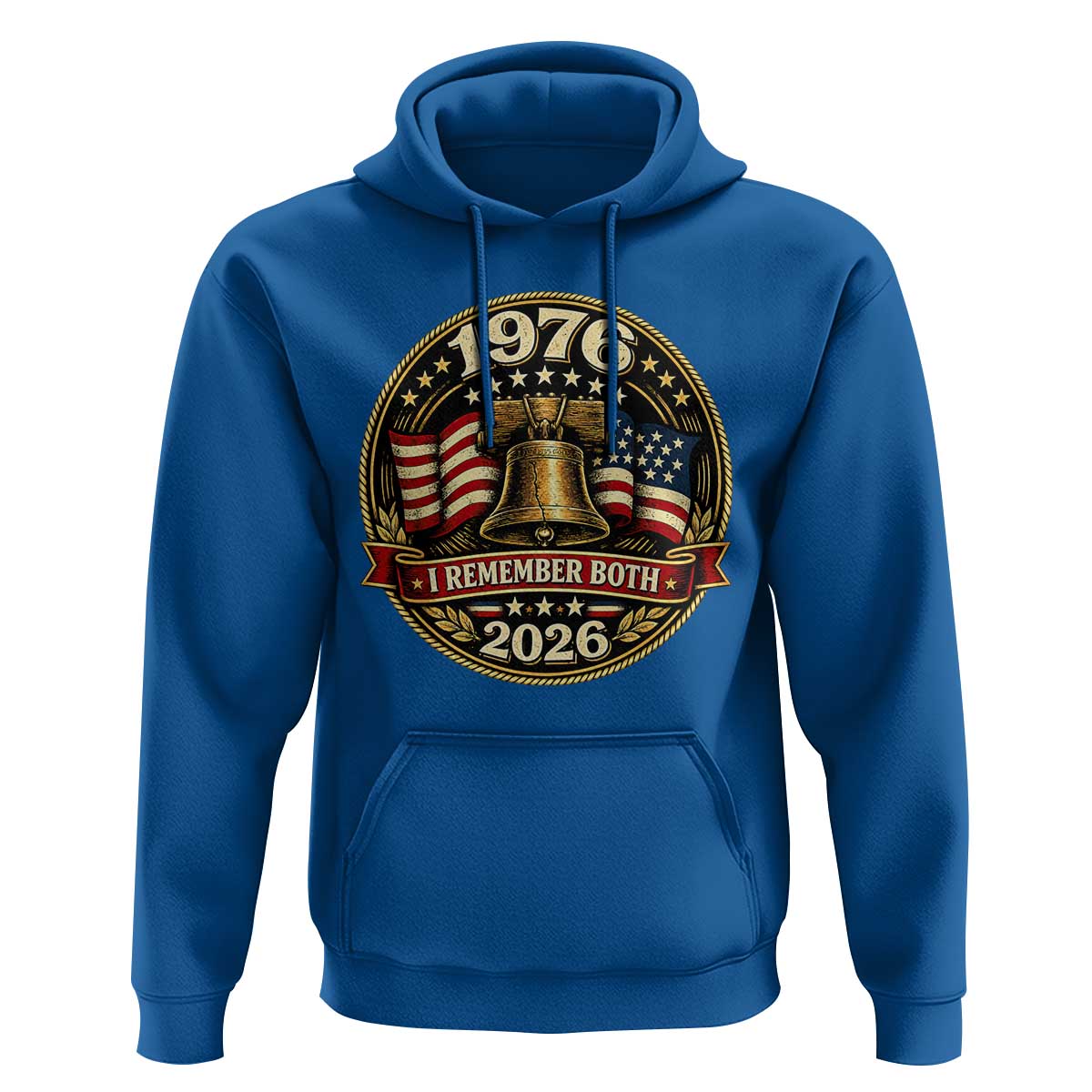 Bicentennial Born 1976 Liberty Bell Hoodie America 250th Anniversary 50th Birthday