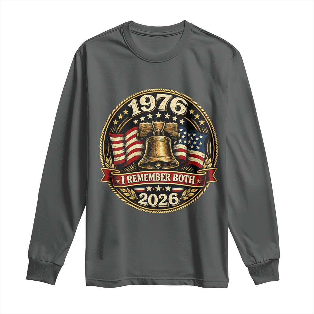 Bicentennial Born 1976 Liberty Bell Long Sleeve Shirt America 250th Anniversary 50th Birthday