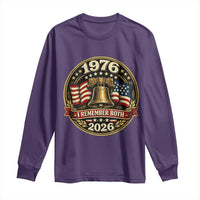 Bicentennial Born 1976 Liberty Bell Long Sleeve Shirt America 250th Anniversary 50th Birthday