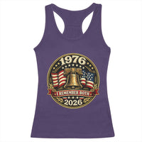 Bicentennial Born 1976 Liberty Bell Racerback Tank Top America 250th Anniversary 50th Birthday