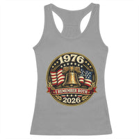 Bicentennial Born 1976 Liberty Bell Racerback Tank Top America 250th Anniversary 50th Birthday