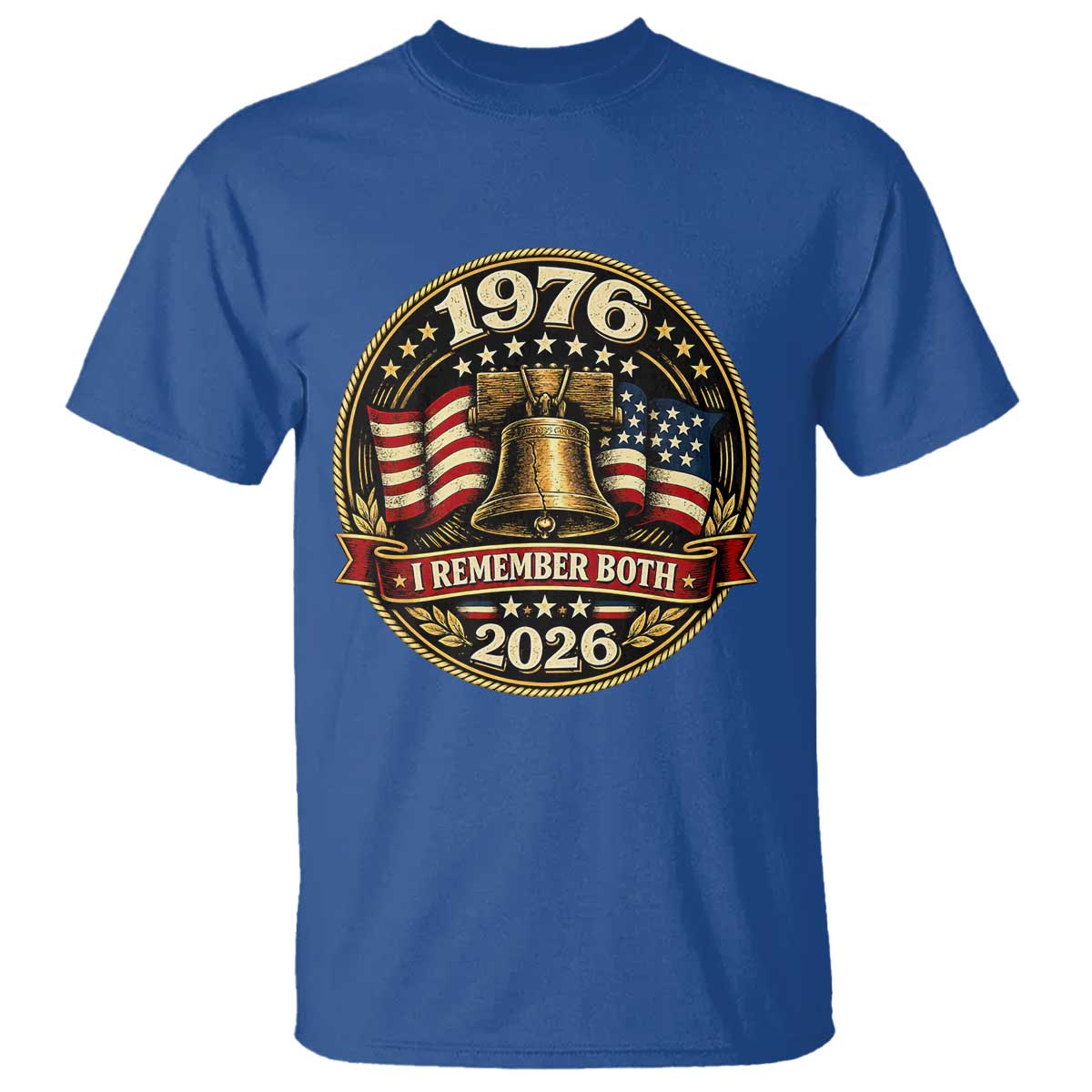 Bicentennial Born 1976 Liberty Bell T Shirt America 250th Anniversary 50th Birthday