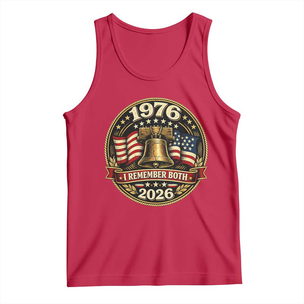 Bicentennial Born 1976 Liberty Bell Tank Top America 250th Anniversary 50th Birthday