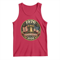 Bicentennial Born 1976 Liberty Bell Tank Top America 250th Anniversary 50th Birthday