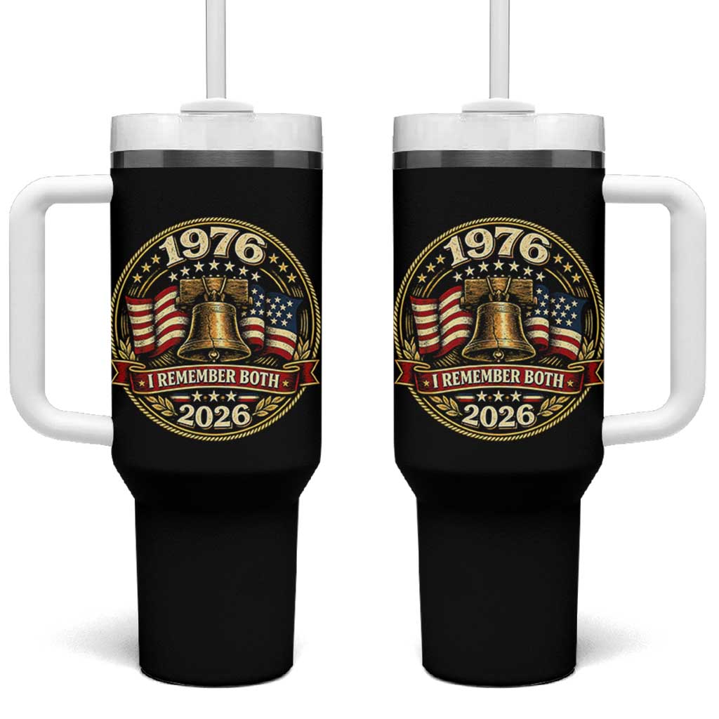Bicentennial Born 1976 Liberty Bell Tumbler With Handle America 250th Anniversary 50th Birthday