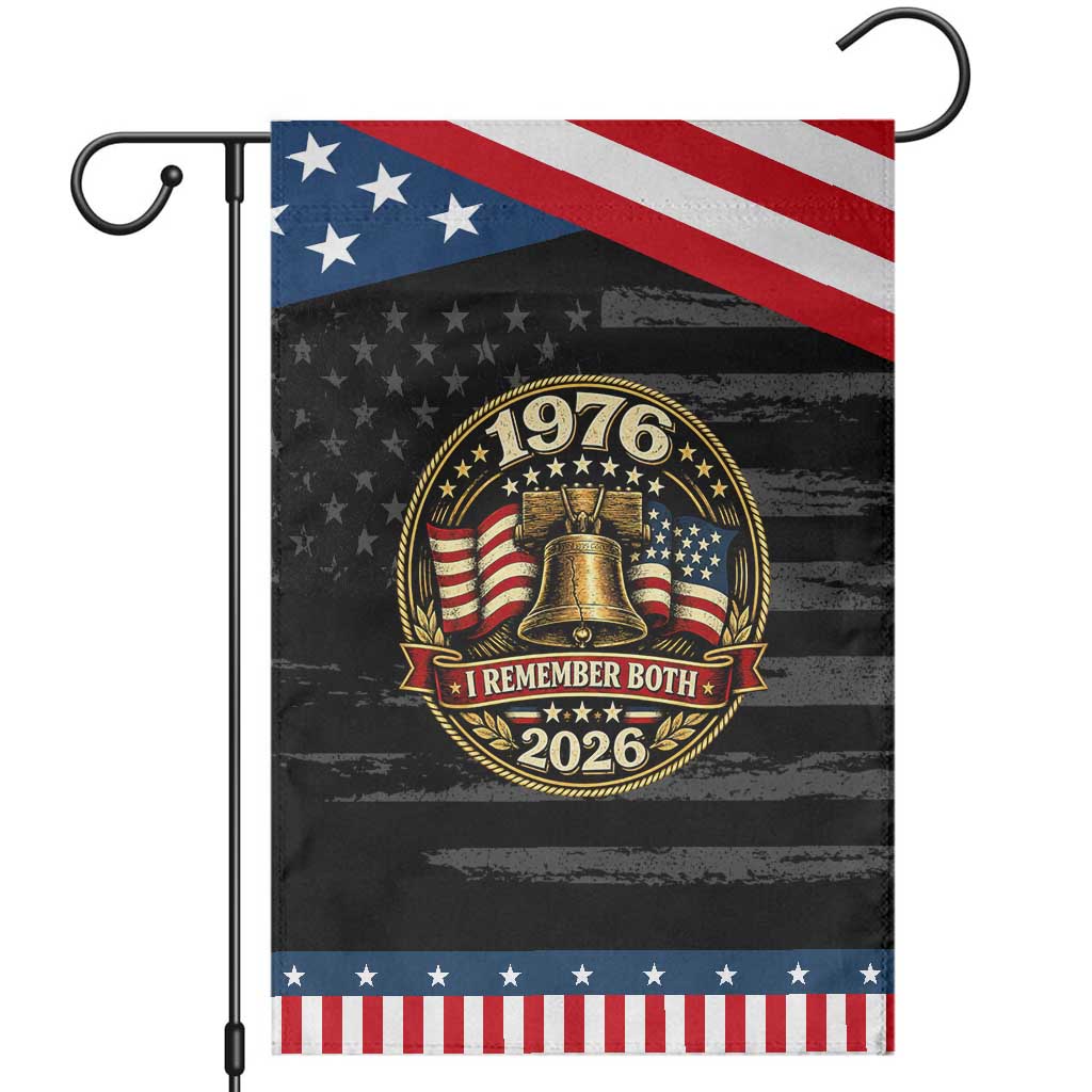 Bicentennial Born 1976 Liberty Bell Patriotic Garden Flag America 250th Anniversary 50th Birthday