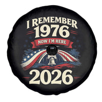 I Remember 1976 Now Im Here For 2026 Spare Tire Cover Liberty Bell 50th Birthday