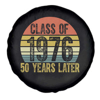 Class of 1976 50 Years Later Spare Tire Cover Retro Sunset Graduation Birthday 50th Milestone