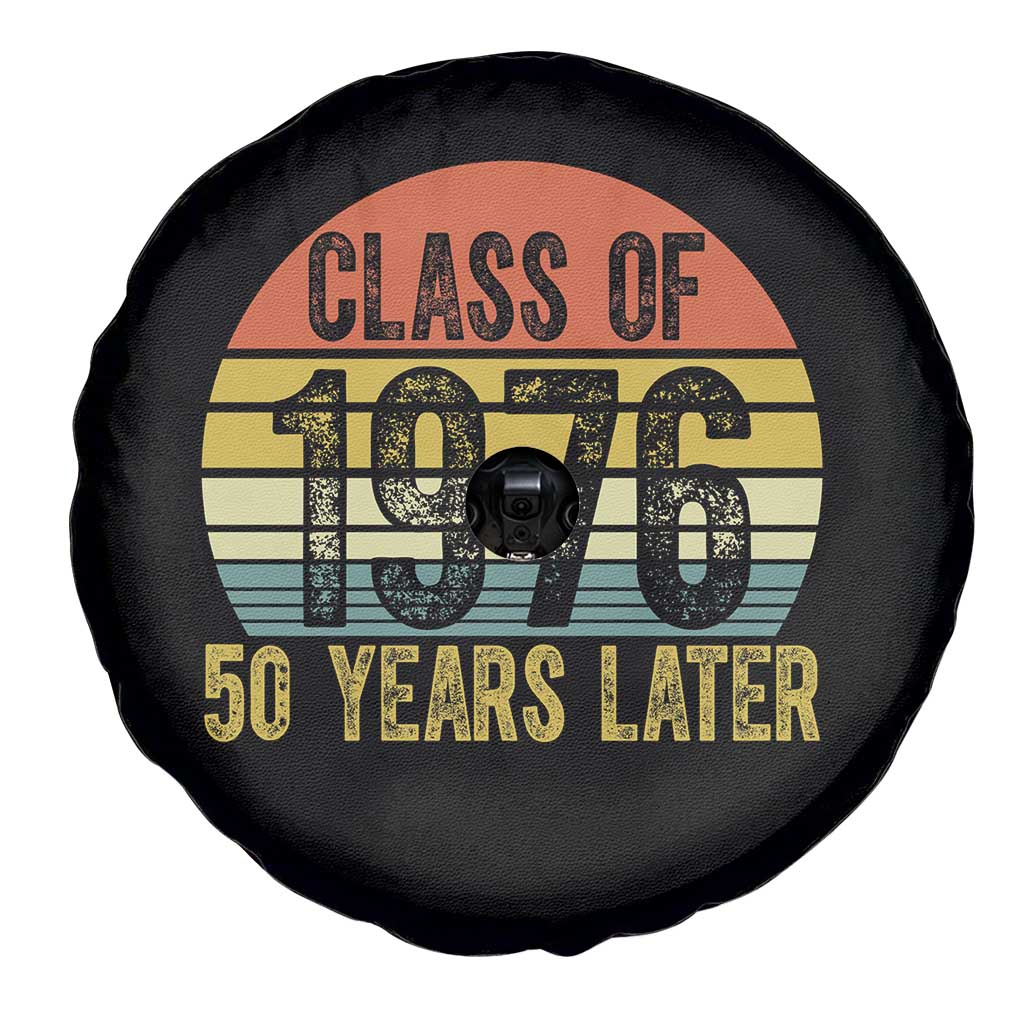 Class of 1976 50 Years Later Spare Tire Cover Retro Sunset Graduation Birthday 50th Milestone