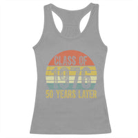Class of 1976 50 Years Later Racerback Tank Top Retro Sunset Graduation Birthday 50th Milestone