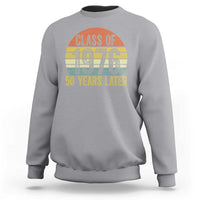 Class of 1976 50 Years Later Sweatshirt Retro Sunset Graduation Birthday 50th Milestone