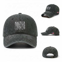 America Turns 250 I Turn 50 Washed Cotton Baseball Cap Funny Patriotic 1976 50th Birthday