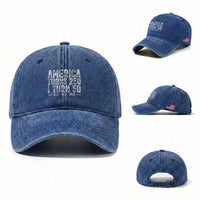 America Turns 250 I Turn 50 Washed Cotton Baseball Cap Funny Patriotic 1976 50th Birthday