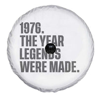 1976 The Year Legends Were Made Spare Tire Cover Minimalist Retro 50th Birthday