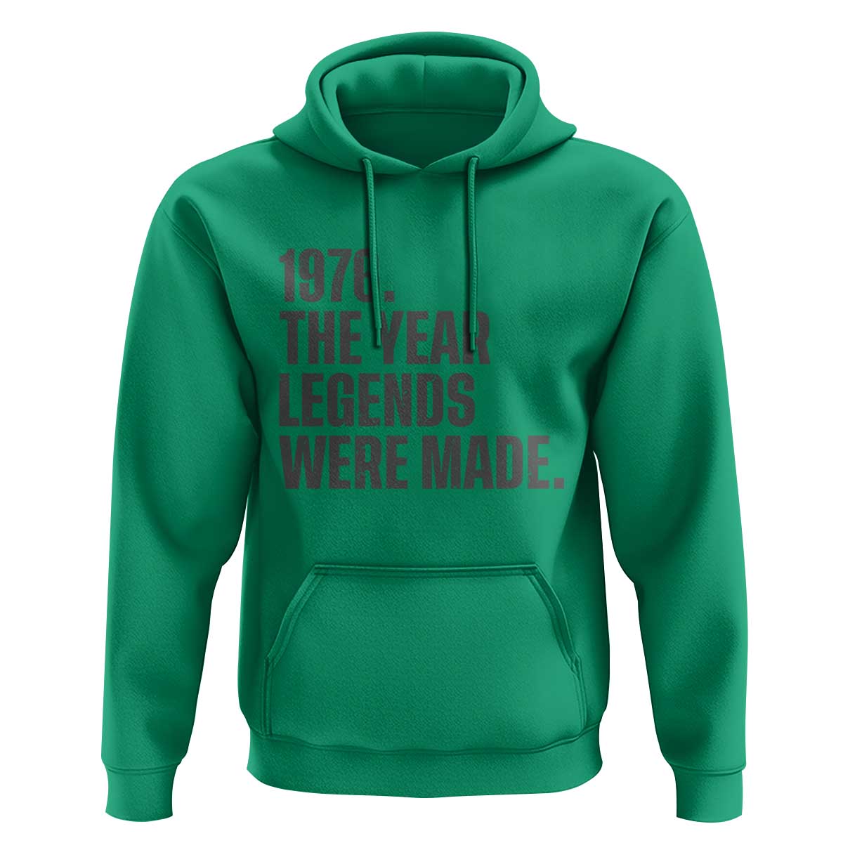 1976 The Year Legends Were Made Hoodie Minimalist Retro 50th Birthday