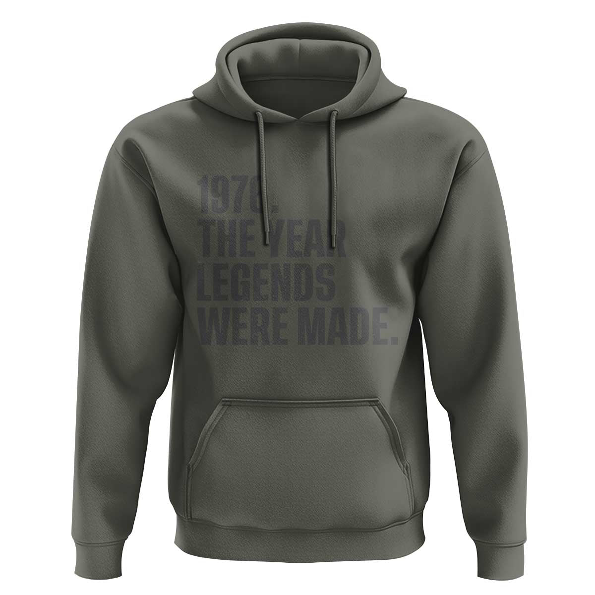 1976 The Year Legends Were Made Hoodie Minimalist Retro 50th Birthday