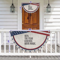 1976 The Year Legends Were Made Patriotic Fan Flag Minimalist Retro 50th Birthday