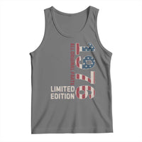 Vintage 1976 All Original Parts Tank Top Patriotic US Flag 50th Birthday Gift