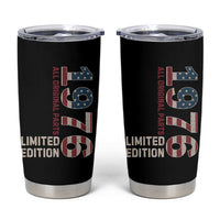 Vintage 1976 All Original Parts Tumbler Cup Patriotic US Flag 50th Birthday Gift