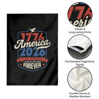 America 250th Anniversary 1776 to 2026 Garden Flag Land Of The Free Patriotic Gift