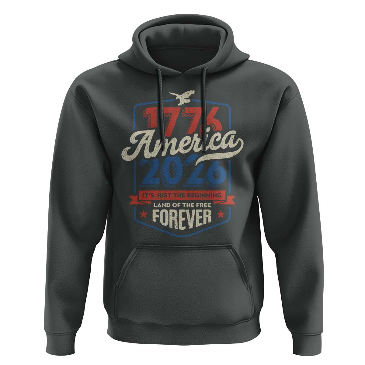 America 250th Anniversary 1776 to 2026 Hoodie Land Of The Free Patriotic Gift