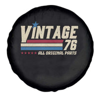 Vintage 76 All Original Parts Spare Tire Cover Retro Stripe Patriotic 50th Birthday