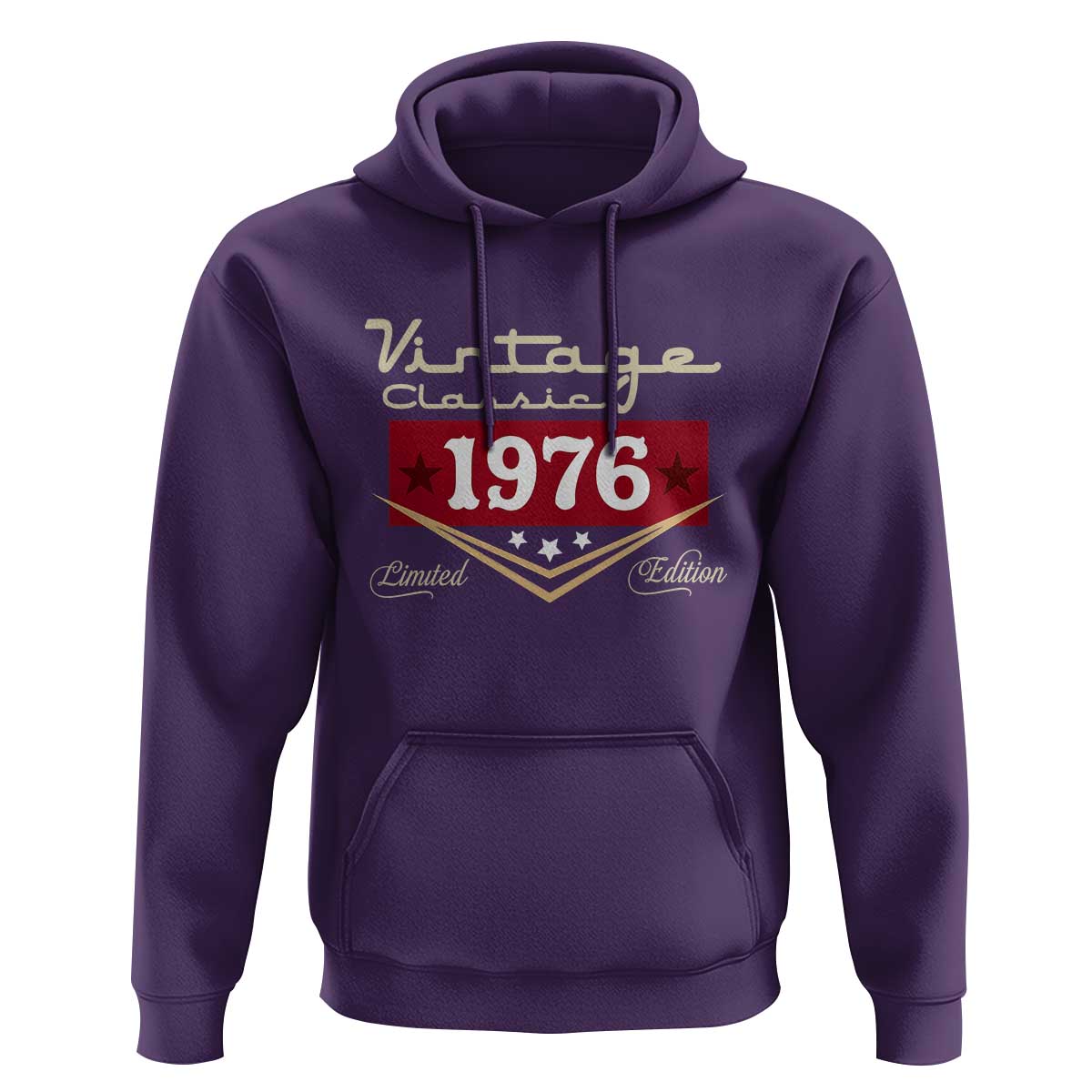 Vintage Classic 1976 Limited Edition Hoodie Luxury Retro Milestone Birthday