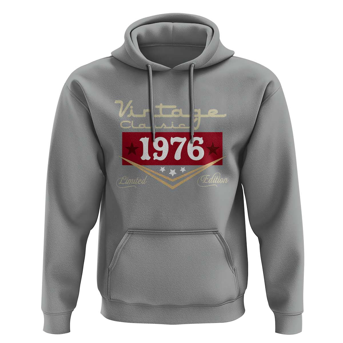Vintage Classic 1976 Limited Edition Hoodie Luxury Retro Milestone Birthday