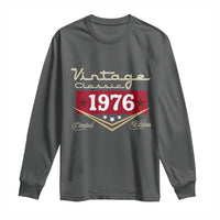 Vintage Classic 1976 Limited Edition Long Sleeve Shirt Luxury Retro Milestone Birthday