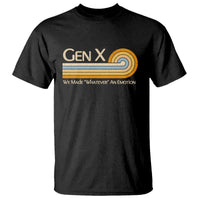 Gen X We Made Whatever An Emotion T Shirt Vintage Retro 70s Rainbow Graphic
