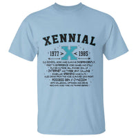Xennial Definition 1977 to 1985 T Shirt Vintage Dictionary Style Graphic