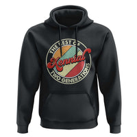 Xennial The Best of Two Generations Hoodie Retro Sunset Vintage 70s Graphic