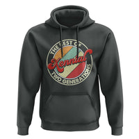 Xennial The Best of Two Generations Hoodie Retro Sunset Vintage 70s Graphic