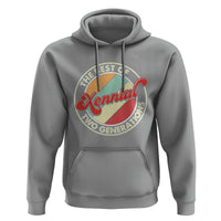 Xennial The Best of Two Generations Hoodie Retro Sunset Vintage 70s Graphic
