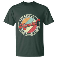 Xennial The Best of Two Generations T Shirt Retro Sunset Vintage 70s Graphic