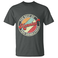 Xennial The Best of Two Generations T Shirt Retro Sunset Vintage 70s Graphic