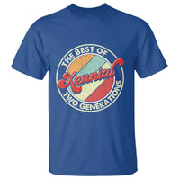 Xennial The Best of Two Generations T Shirt Retro Sunset Vintage 70s Graphic