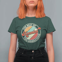 Xennial The Best of Two Generations T Shirt For Women Retro Sunset Vintage 70s Graphic