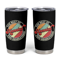 Xennial The Best of Two Generations Tumbler Cup Retro Sunset Vintage 70s Graphic