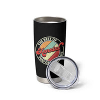 Xennial The Best of Two Generations Tumbler Cup Retro Sunset Vintage 70s Graphic