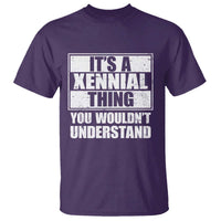 It's A Xennial Thing You Wouldn't Understand T Shirt Distressed Retro Graphic