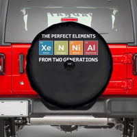 Xennial The Perfect Elements From Two Generations Spare Tire Cover Periodic Table Science Graphic