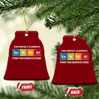 Xennial The Perfect Elements From Two Generations Ceramic Ornament Periodic Table Science Graphic