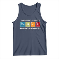 Xennial The Perfect Elements From Two Generations Tank Top Periodic Table Science Graphic