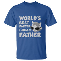 Cat Dad T Shirt Funny World's Best Farter I Mean Father Best Cat Dad Ever - Wonder Print Shop