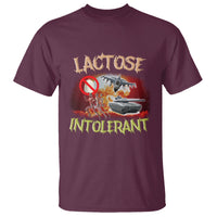 Lactose Allergy T Shirt Lactose Intolerant Funny Meme Ironic Cringe Meme - Wonder Print Shop