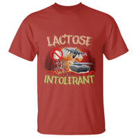 Lactose Allergy T Shirt Lactose Intolerant Funny Meme Ironic Cringe Meme - Wonder Print Shop