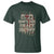 God Blessing T Shirt God Shed His Grace On Thee Amercan Flag Christian Cross - Wonder Print Shop