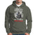 Veteran Hoodie Death Smiles At Us All Only The Veterans Smile Back American Flag Cover Skeleton - Wonder Print Shop